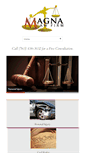 Mobile Screenshot of magnalaw.net